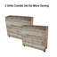 Jardinière mobile en bois avec roues verrouillables 40 po x 12 po Kydon-140659404-140659850