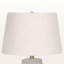 Lampe de table en béton et ivoire / abat-jour crème Elodge, H 21,77 po x l 14,7 po x P 14,79 po