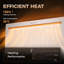 HOMCOM 6824 BTU Electric Panel Space Heater