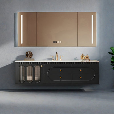 Armoire de salle de bain style français