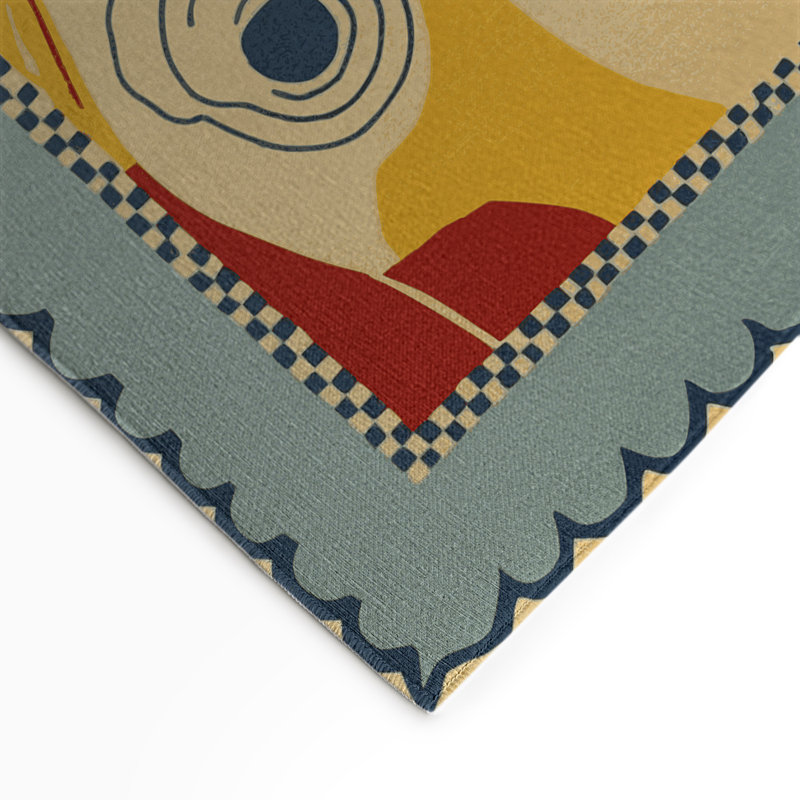 Tapis d'intérieur et d'extérieur Dynamic Bop, Rectangle 9 pi x 12 pi