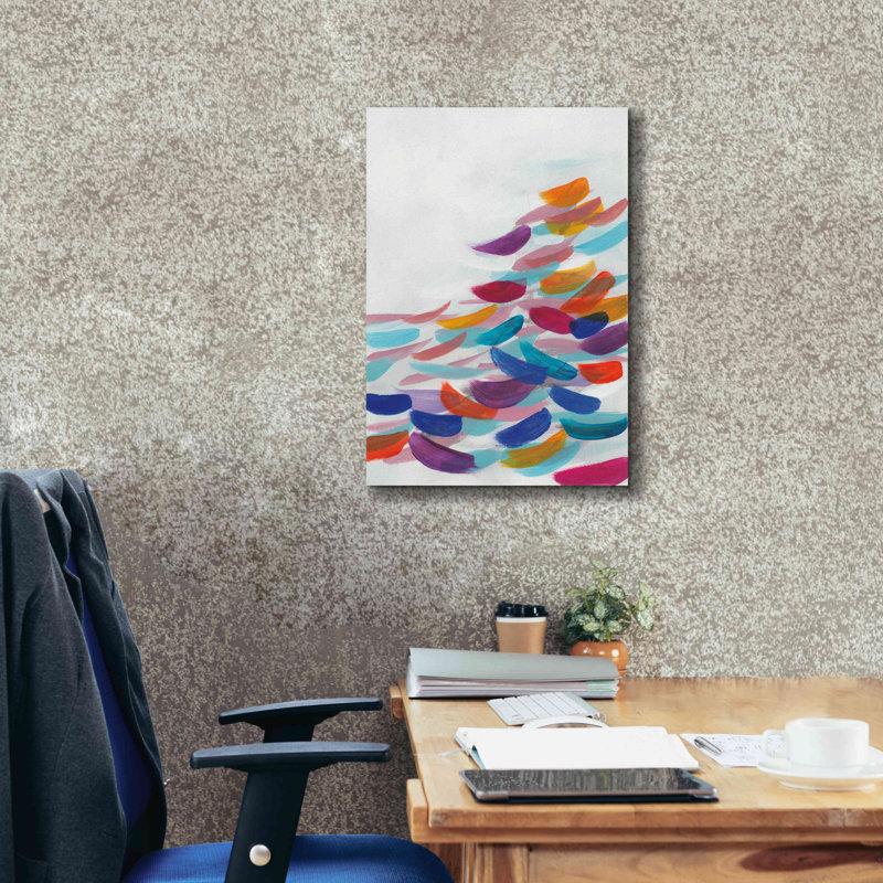 «Drift» par Jo Maye, art mural sur toile, H 26 po x l 18 po x P 0,75 po