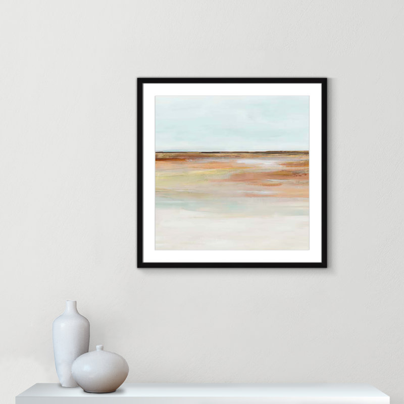 «Coastal Glades I Print» par Ian C, Encadré de boîte noir, H 27,5 po x l 27,5 po x P 1,25 po