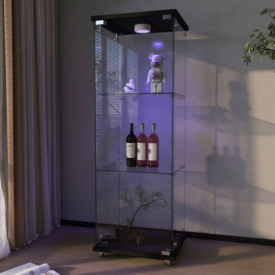 Vitrine en verre