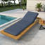 Outdoor Olefin Rectangle Lounge Chair Cushion Foam, UV Resistant Chaise Lounge Outdoor-752927364-752927360