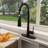 clihome Pull Down Touchless Kitchen Faucet-87820062