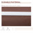 Patio Retractable Awning with Manual Crank, Exterior Sun Shade-112161292-112161309