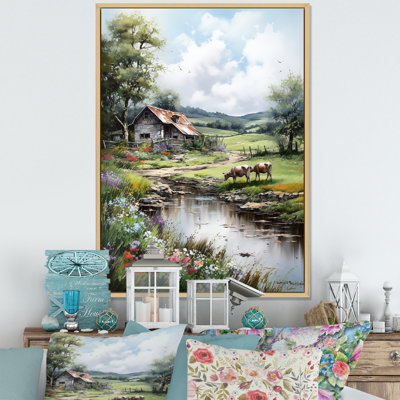 Relaxing Farm Charm - Farm Wall Art