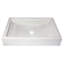 Lavabo de salle de bain vasque rectangulaire fait à la main Shallow Wave-38026279