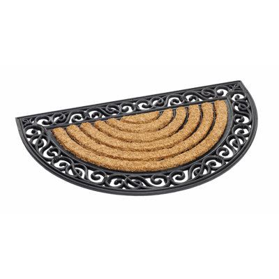 Schubert Half Moon Doormat