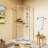 36 In. D X 36 In. W X 72 In.H Corner Frameless Shower Door-114500639