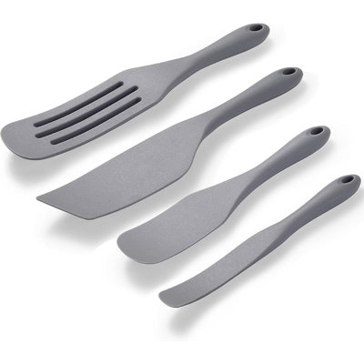 4-piece Heat-resistant Silicone Spurtle Set