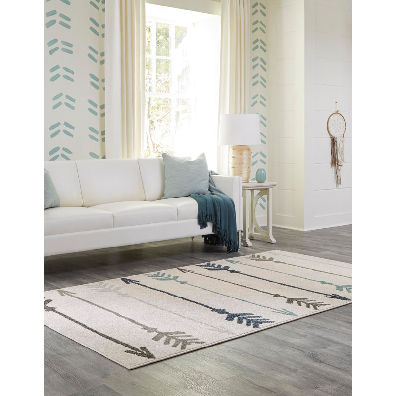 Geometric Area Rug, Rectangle 274 x 366cm
