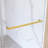 55-59" Double Sliding Frameless Shower Door-114770939