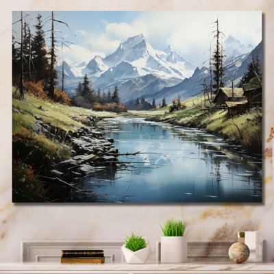 Berthalee " French Alps Mountain Serenity I "