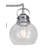 Gilbertson Metal/Seeded Glass Vanity Light-123430034-119335088