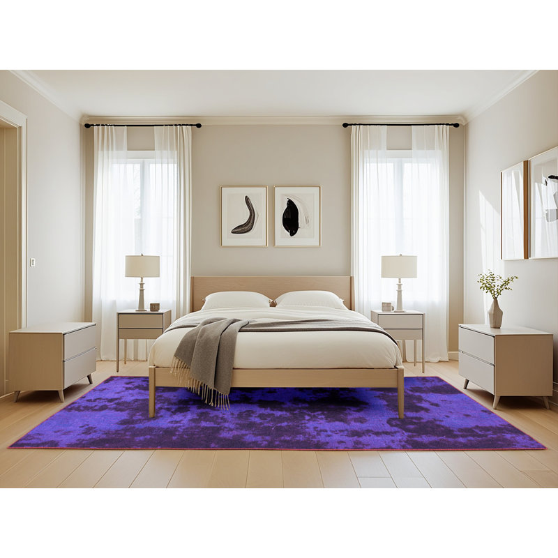 Tapis mauve Jefren, Rectangle 5 pi x 8 pi