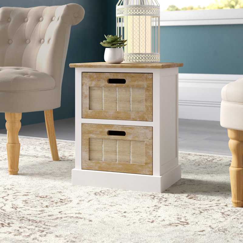 Eilidh Solid Wood Frame End Table