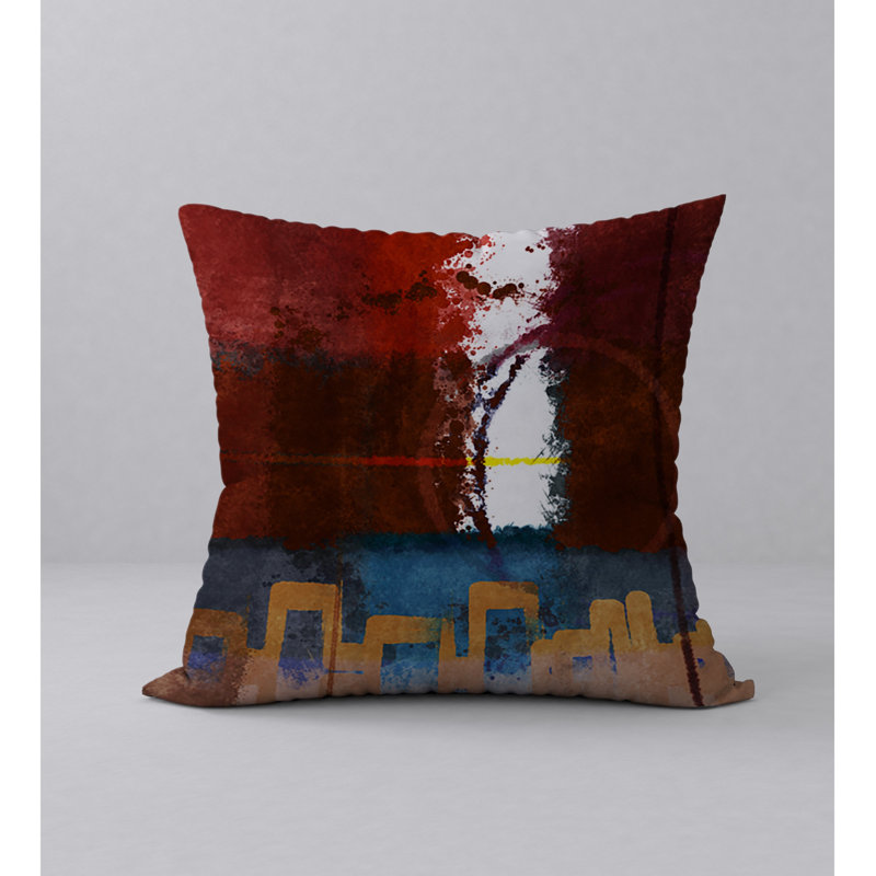 Très grande housse de coussin carrée/insert, 20 po x 20 po