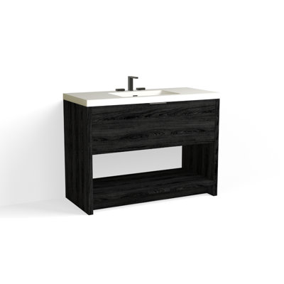 Vista 48" W Freestanding Single Bathroom Vanity