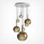 Glo Rectangular Chandelier 7 Pendants-609998551