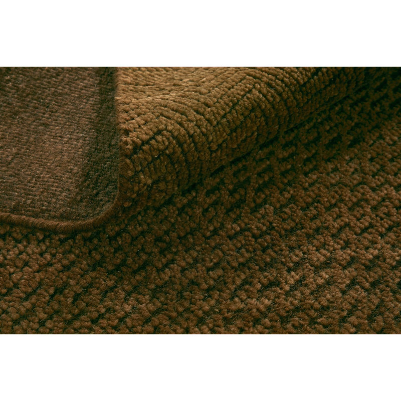 New Textures Collection Handmade Wool Area Rug, Runner 3' x 12'