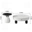 Ensemble de 2 tables basses gigognes inspirantes Baymax (avec tiroir de rangement)