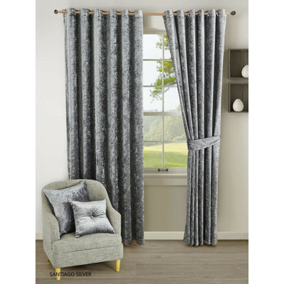 Giardina Velvet Room Darkening Curtain