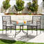Outdoor Patio Dining Armchair with Cushion