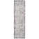 Saxton Oriental Indoor Polypropylene & Polyester Area Rug, Gray
