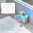 Waterfall-style Single Hole Bathroom Sink Faucet with Single Handle