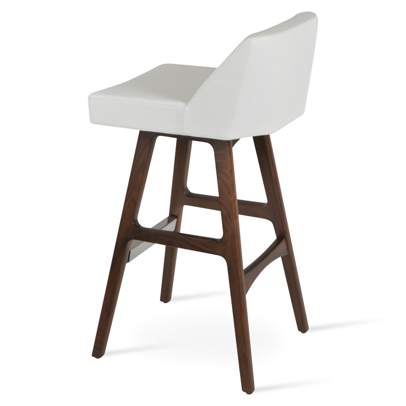 Prisma PR Wood Stool, Bar Stool (32.5" Seat Height)