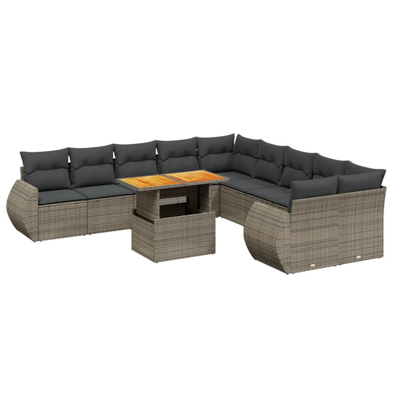 Ensemble de canapé de jardin Vidaxl