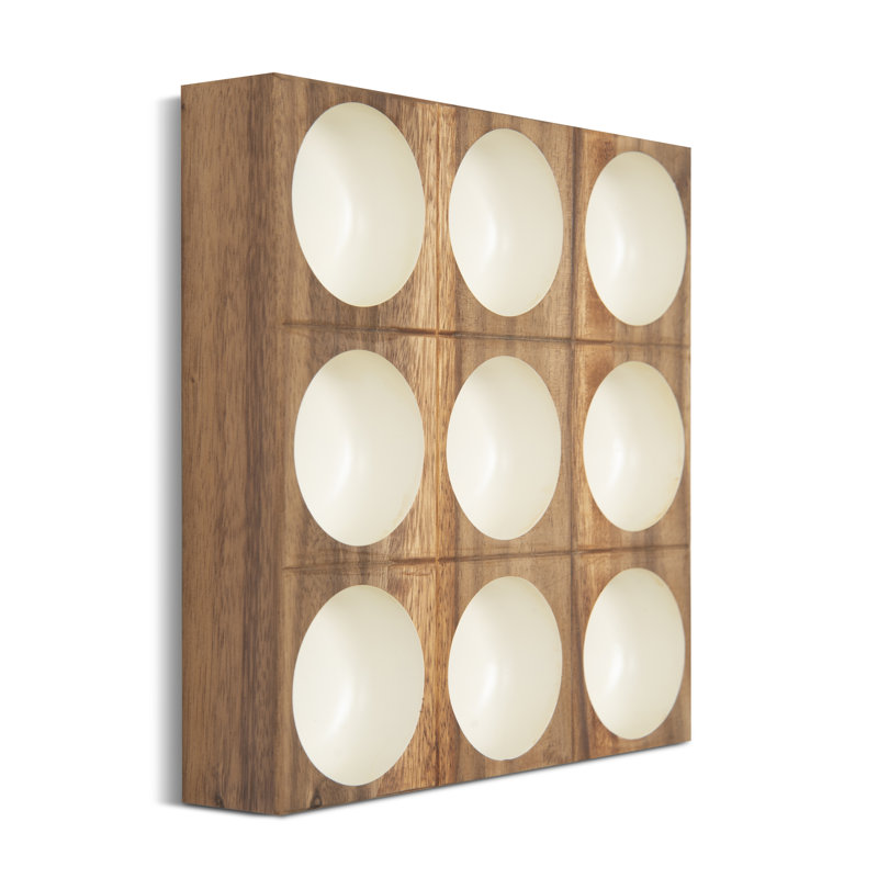 Puka Wall Decor, White