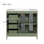 Meuble-lavabo 36 po avec lavabo en céramique, 3 tiroirs-1893043321