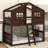 Posell Kids Twin Over Twin Bunk Bed-291010589