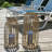 Key West Ribbed Cage Hurricane Candle Lanterns, 15.75 And 12.5 Inches