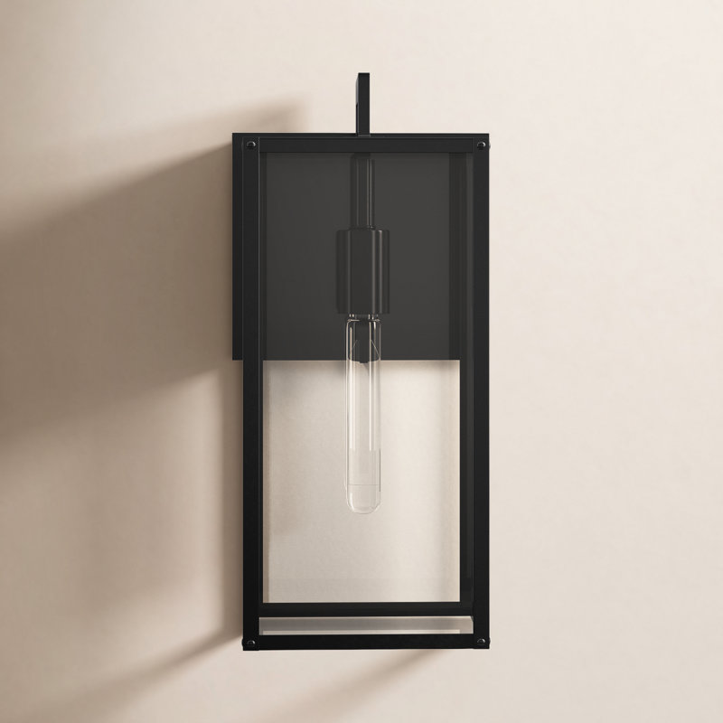 Ansley Aluminium Wall Light, 18.5" H x 6" W x 9" D