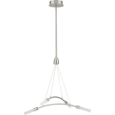 Besek 4 - Light LED Modern Linear Chandelier