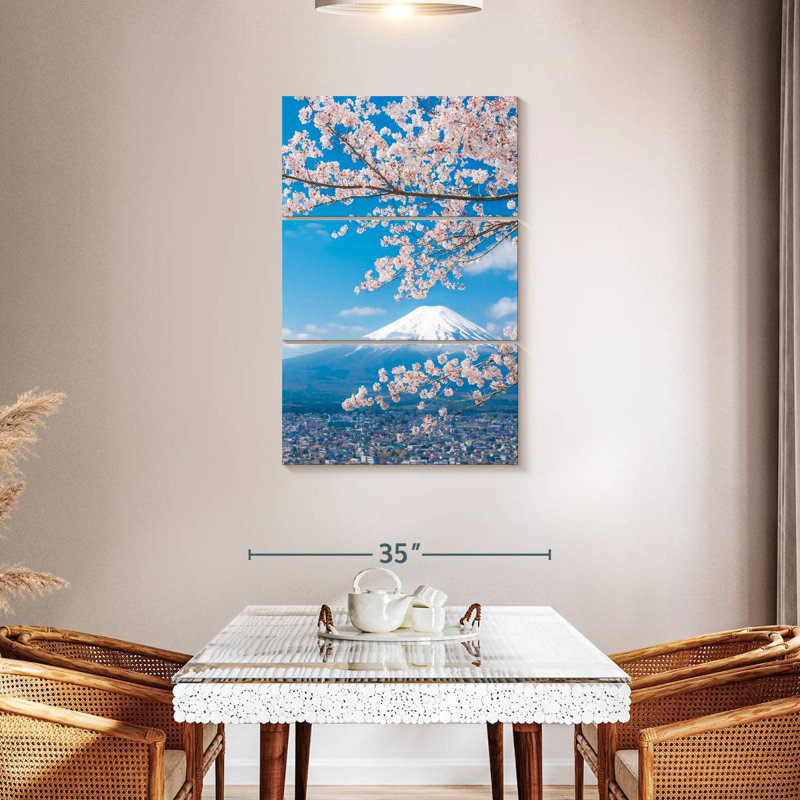 Alvord Mont Fuji Sakura Saison, H 23 po x l 14 po