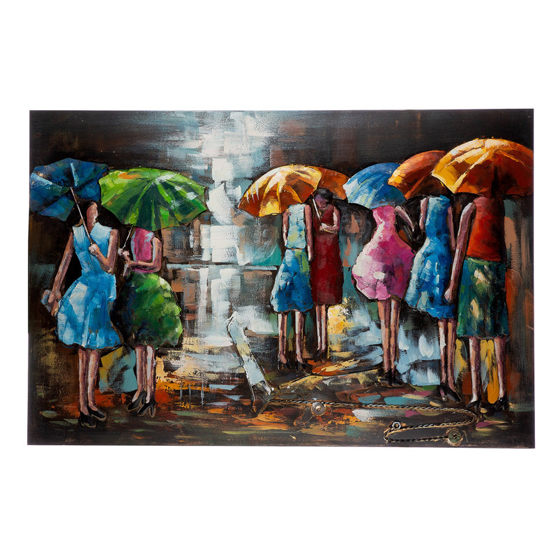 No Frame Dimensional Wall Art on Metal
