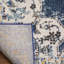 Tapis oriental bleu / gris / beige Felty-1077960170