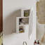 Burko Wavy Wall Mirror with Hidden Storage Shelves-1047807455