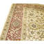 Hand Knotted Wool Area Rug in Ivory And Red