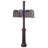 Classic Aluminum Post Mounted Mailbox with Magnetic Closure