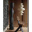 Sculpture en bois carbonisé Wabi-Sabi