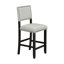Ensemble de salle à manger à hauteur de comptoir 5 pièces TREXM, table élégante classique et 4 chaises-37861140