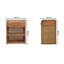 Wartrace 45cm W Solid Wood Bedside Table