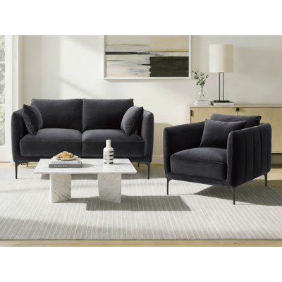 Rae 2-Piece Linen Living Room Set