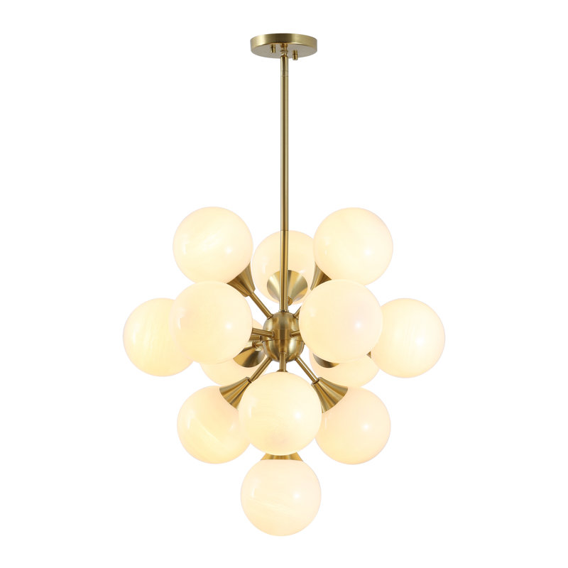 Lustre 13 lumières 24 pouces Delvine